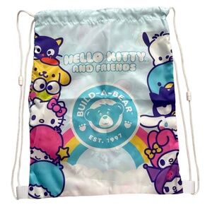 Build-A-Bear Hello Kitty & Friends Drawstring Backpack NWT Sanrio